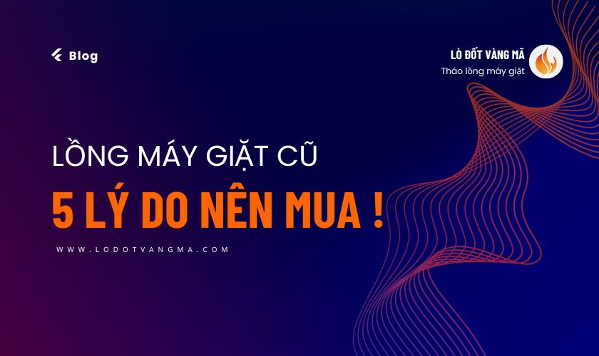 Những lý do bạn nên mua lồng máy giặt cũ làm lò đốt vàng mã