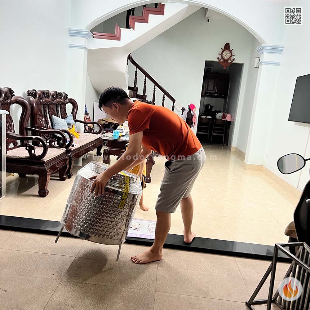 Giao cho Anh Bắc đơn lò đốt mã size lớn tại Đội Cấn, Ba Đình, Hà Nội