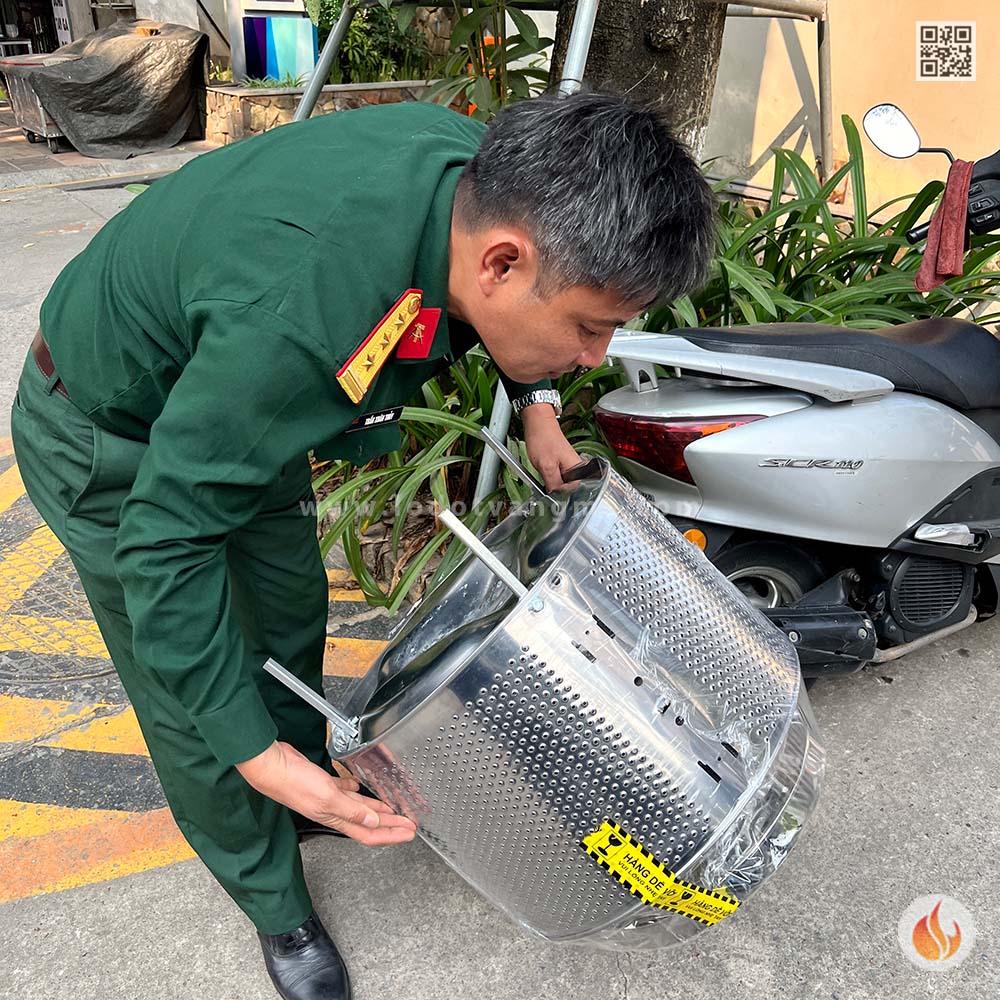 Lò đốt mã Size nhỏ 7kg giao cho Anh Tưởng - Vĩnh Phúc, Ba Đình, Hà Nội