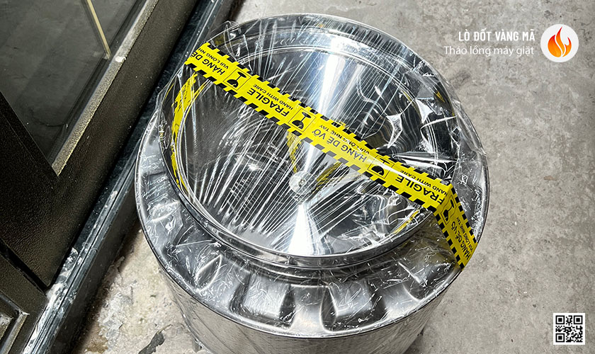 Lò đốt mã size trung giao cho chị Hương tại Thái Hà