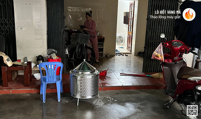 Lò đốt mã cỡ lớn giao cho khách hàng tại Văn Phú, Hà Đông
