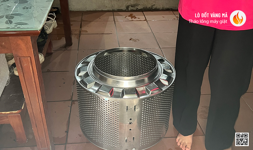 Lò đốt mã cỡ vừa 9kg (không nắp) giao cho khách hàng tại Văn Quán, Hà Đông
