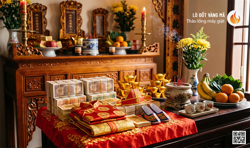 1 lễ tiền vàng gồm những gì?