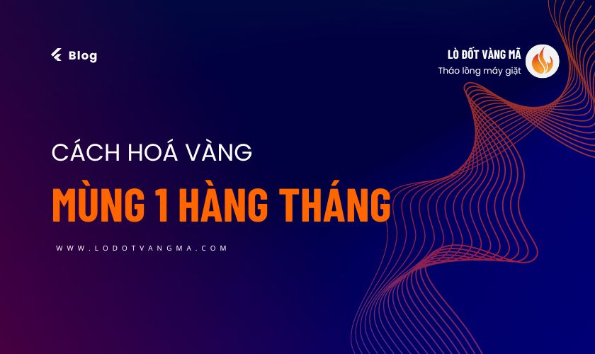 Shop Lò Đốt Mã hướng dẫn cách hoá vàng mùng 1 hàng tháng chi tiết mang lại nhiều ý nghĩa