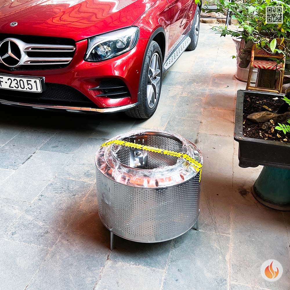Chị Ngọc nhận lò đốt mã tháo máy 16kg (Quận Hà Đông, Hà Nội)