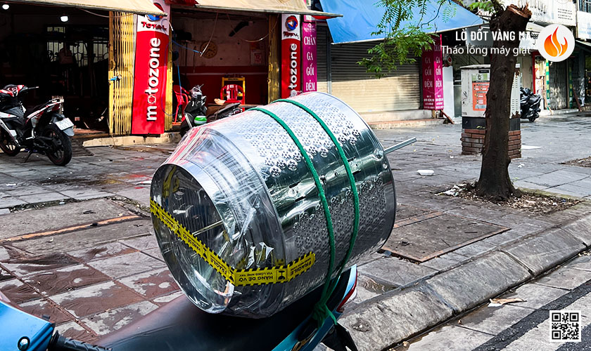 Lò đốt mã size to tháo máy 11kg Ship cho khách hàng tại Ngô Gia Tự, Long Biên