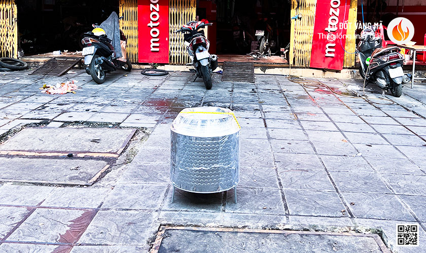 Lò đốt mã size to tháo máy 11kg Ship cho khách hàng tại Ngô Gia Tự, Long Biên (Hình ảnh 2)
