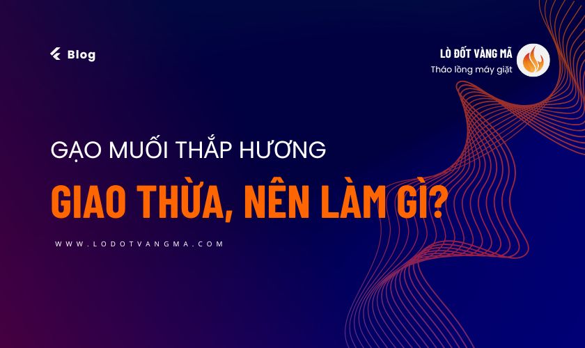 Gạo muối thắp hương giao thừa xong làm gì?