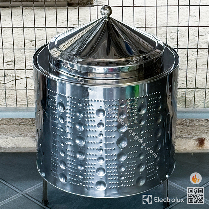 Lò đốt vàng mã Size đại – Tháo lồng máy giặt cũ 22kg